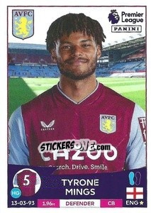 Sticker Tyrone Mings - English Premier League 2022-2023 n. 87 - Panini