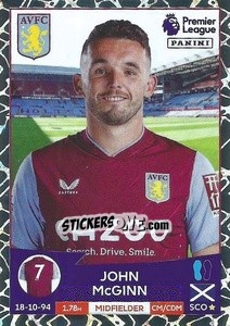 Sticker John McGinn - English Premier League 2022-2023 - Panini