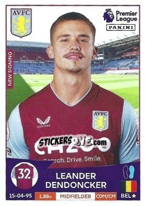 Figurina Leander Dendoncker - English Premier League 2022-2023 - Panini