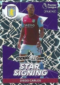 Sticker Diego Carlos (Star Signing) - English Premier League 2022-2023 - Panini