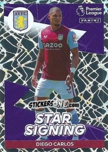 Sticker Diego Carlos (Star Signing) - English Premier League 2022-2023 n. 104 - Panini