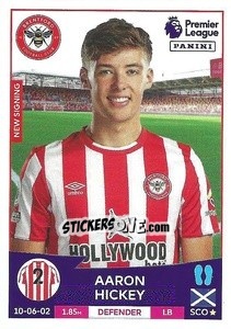 Sticker Aaron Hickey - English Premier League 2022-2023 - Panini