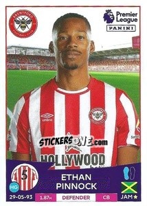Sticker Ethan Pinnock - English Premier League 2022-2023 n. 115 - Panini