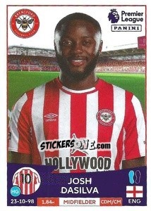 Sticker Josh Dasilva - English Premier League 2022-2023 n. 123 - Panini