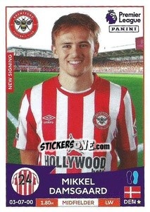 Sticker Mikkel Damsgaard - English Premier League 2022-2023 n. 125 - Panini