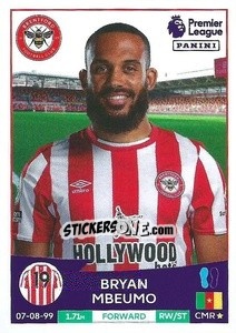 Sticker Bryan Mbeumo - English Premier League 2022-2023 n. 130 - Panini