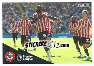 Sticker Ivan Toney (Celebration) - English Premier League 2022-2023 - Panini