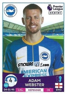 Sticker Adam Webster - English Premier League 2022-2023 - Panini