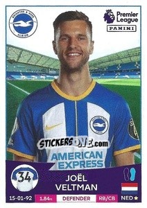 Sticker Joël Veltman - English Premier League 2022-2023 - Panini