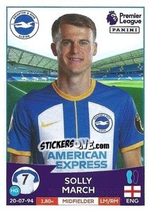 Sticker Solly March - English Premier League 2022-2023 n. 149 - Panini