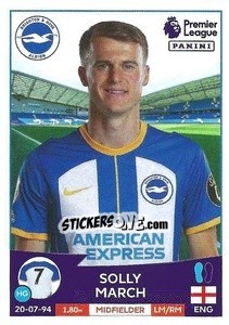 Figurina Solly March - English Premier League 2022-2023 - Panini