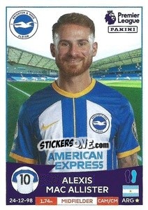 Sticker Alexis Mac Allister - English Premier League 2022-2023 - Panini