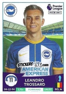 Sticker Leandro Trossard - English Premier League 2022-2023 n. 157 - Panini