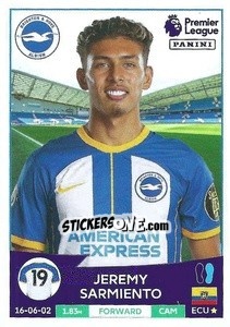 Sticker Jeremy Sarmiento - English Premier League 2022-2023 - Panini