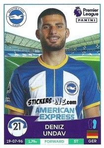 Sticker Deniz Undav - English Premier League 2022-2023 n. 160 - Panini