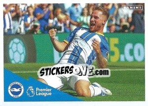 Sticker Alexis Mac Allister (Celebration) - English Premier League 2022-2023 - Panini