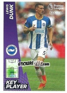 Sticker Lewis Dunk (Key Player) - English Premier League 2022-2023 - Panini