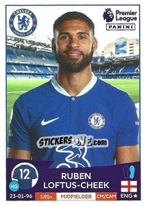 Sticker Ruben Loftus-Cheek - English Premier League 2022-2023 n. 181 - Panini