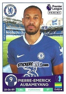 Sticker Pierre-Emerick Aubameyang - English Premier League 2022-2023 - Panini