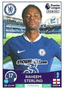 Sticker Raheem Sterling - English Premier League 2022-2023 - Panini
