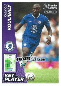 Cromo Kalidou Koulibaly (Key Player) - English Premier League 2022-2023 - Panini