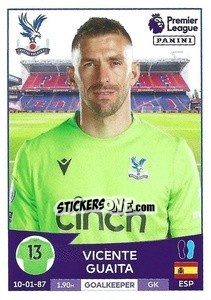 Sticker Vicente Guaita - English Premier League 2022-2023 n. 198 - Panini