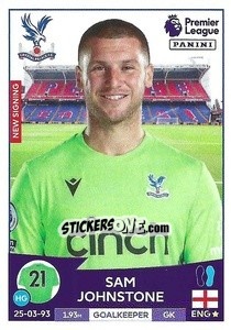 Cromo Sam Johnstone - English Premier League 2022-2023 - Panini