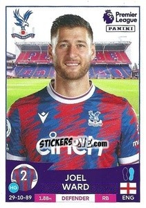 Sticker Joel Ward - English Premier League 2022-2023 n. 200 - Panini