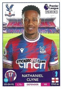 Sticker Nathaniel Clyne - English Premier League 2022-2023 n. 206 - Panini