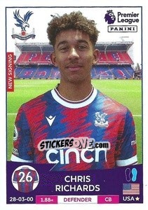 Sticker Chris Richards - English Premier League 2022-2023 - Panini