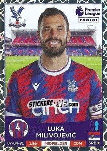 Sticker Luka Milivojević - English Premier League 2022-2023 n. 208 - Panini