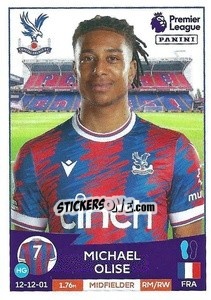 Sticker Michael Olise - English Premier League 2022-2023 - Panini