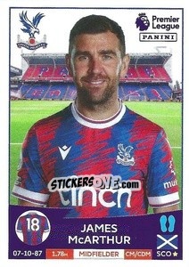 Cromo James McArthur