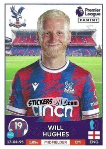 Sticker Will Hughes - English Premier League 2022-2023 - Panini
