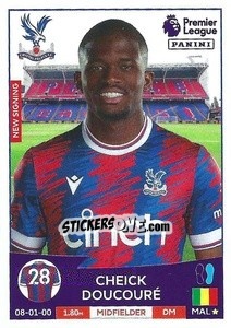 Sticker Cheick Doucouré - English Premier League 2022-2023 n. 214 - Panini