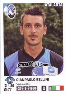 Sticker Gianpaolo Bellini - Calciatori 2011-2012 - Panini