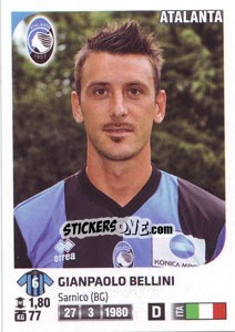 Sticker Gianpaolo Bellini - Calciatori 2011-2012 n. 4 - Panini