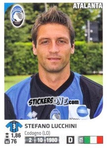 Sticker Stefano Lucchini - Calciatori 2011-2012 n. 5 - Panini