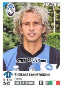 Sticker Thomas Manfredini - Calciatori 2011-2012 - Panini