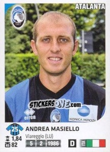 Cromo Andrea Masiello - Calciatori 2011-2012 - Panini