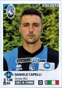 Sticker Daniele Capelli - Calciatori 2011-2012 n. 11 - Panini