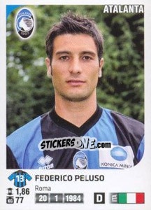 Sticker Federico Peluso - Calciatori 2011-2012 - Panini
