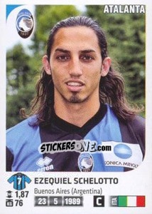 Cromo Ezequiel Schelotto - Calciatori 2011-2012 - Panini