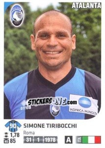 Sticker Simone Tiribocchi - Calciatori 2011-2012 n. 24 - Panini