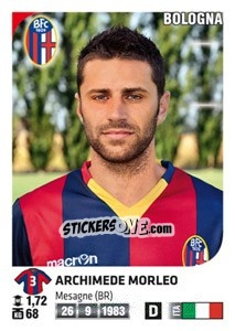 Figurina Archimede Morleo - Calciatori 2011-2012 - Panini