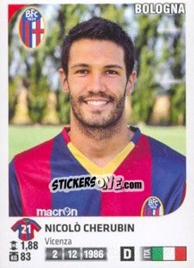 Sticker Nicolò Cherubin - Calciatori 2011-2012 n. 37 - Panini