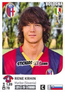 Figurina Rene Krhin - Calciatori 2011-2012 - Panini