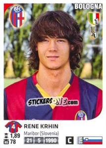 Sticker Rene Krhin - Calciatori 2011-2012 n. 39 - Panini