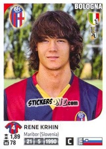 Cromo Rene Krhin - Calciatori 2011-2012 - Panini