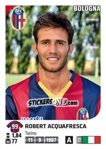 Cromo Robert Acquafresca - Calciatori 2011-2012 - Panini